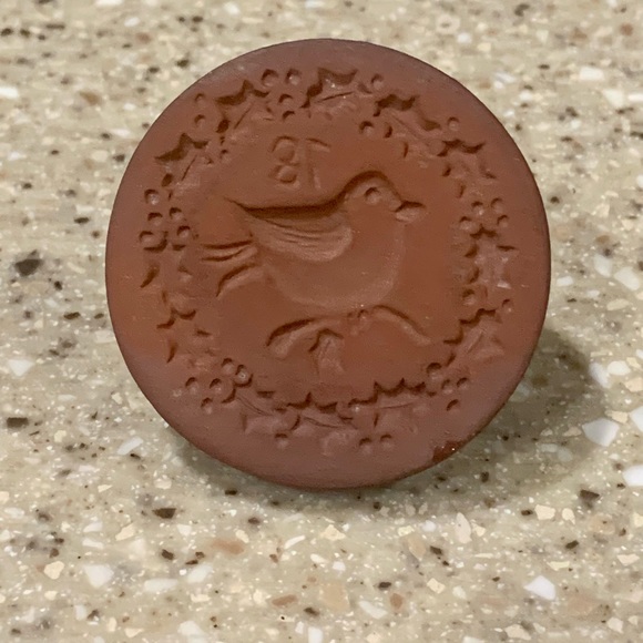 RyCraft Cookie Stamp Press Bird Floral Leaf Pattern - Picture 2 of 2